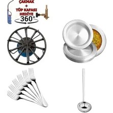 Byanes Dönerli Künefe Ocağı ve Set: Balık, Börek, Tepsi, Çatal, Şerbet Kepçesi