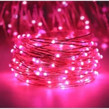 Byanes 10M Peri Pembe LED Işıklar, Noel ve Yılbaşı Dekorasyon Süsleri