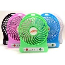 Byanes Taşınabilir Mini Fan, USB Şarjlı, Seyahat ve Masaüstü Serinletici