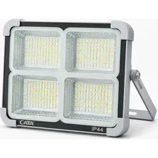 Byanes Yüksek Güçlü 200W Solar LED Projektör, Çok Renkli Işık, USB Şarjlı, IP44