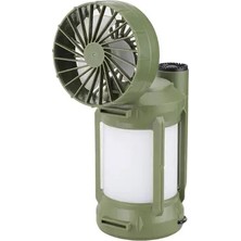 Byanes Şarjlı Solar Kamp Lambası, Fanlı ve Taşınabilir, PT-576