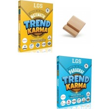Trend Karma Lgs 8. Sınıf Matematik ve Paragraf Yayın Deneme + Telefon Standı