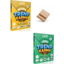Trend Karma Lgs 8. Sınıf Matematik ve Türkçe 7 Yayın 14 Deneme + Telefon Standı