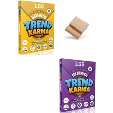Trend Karma Lgs 8. Sınıf Matematik ve Fen 7 Yayın 14 Deneme + Telefon Standı