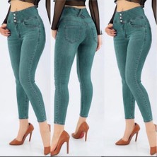 Trend Cojans Yüksel Bel Likralı Kot Pantolon
