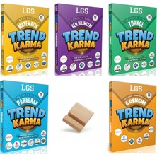 Trend Karma Lgs 8. Sınıf Tüm Dersler ve Branş Deneme 5li Set + Telefon Standı