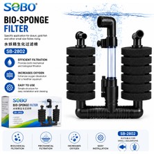 Sobo SB-2802 Çiftli Pipo Filtre