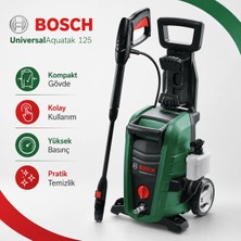 Bosch - 125 Bar 1500W Ekonomik - Universalaquatak Basincli Yikama Makinesi - Aqt 125