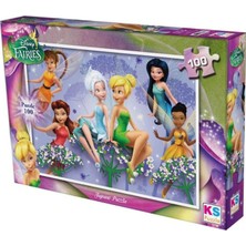 Urfakent 100 Parça Fairies Puzzle