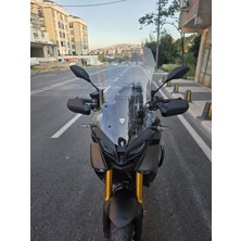 Motocam Yamaha Tracer 9 Gt Ön Cam 2021-2024 Model 61CM Şeffaf Renkli 4mm