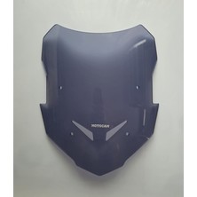 Motocam Yamaha Tracer 9 Gt Ön Cam 2021-2024 Model 39CM Füme Renkli 4mm Sportif