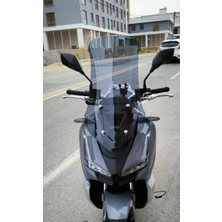 Motocam Apache Ventro 150 Ön Cam 2022-2026 Model 75CM Füme Renkli 4mm Uzun