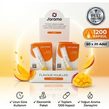 Jarome 1200 Kapsül (60X20) - Jarome Mango Aromalı Mentol Kapsülü