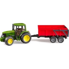 Urfakent John Deere 6920 Traktör ve Kırmızı Römorku