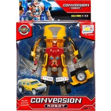 Urfakent S00081234 1/32 Robot Transformer Ses/ışk 10A -Sun