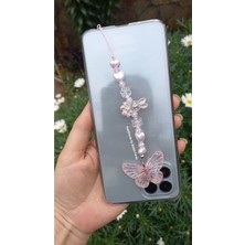 Hb Tasarım Kelebek ve Tavşan Figürlü Telefon Charmı Telefon Süsü