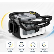 Karcher - 550W Kompakt Tasarim Kolay - Hali Koltuk Yikama Makinesi - Se 3 Compact