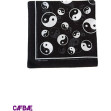 Cafbaf Kare Bandana Yin Yang