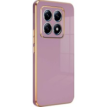 Negok Newface Xiaomi Mi 14T Pro Volet Silikon - Mor
