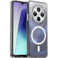 Negok Newface Xiaomi Redmi 14C Combo Sert Şeffaf Magsafe Kapak - Şeffaf