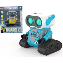 Urfakent S-023 4568 Mavi-Sarı Uk Ff Şarjlı 2 4g Robot Araba