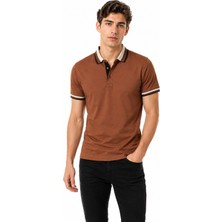 Raymons Erkek Polo Yaka Kısa Kollu Tişört Regular Kalıp T6096 BGL-ST05549