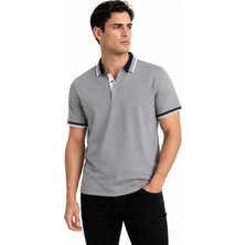 Raymons Erkek Polo Yaka Kısa Kollu Tişört Regular Kalıp T6096 BGL-ST05549