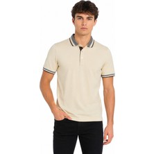 Raymons Erkek Polo Yaka Kısa Kollu Tişört Regular Kalıp T6096 BGL-ST05549