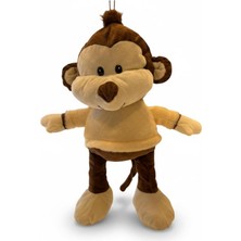 Urfakent PL62881 45 cm Sevimli Peluş Maymun-Hly