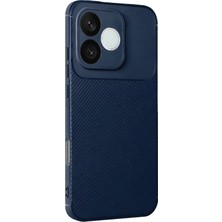 Muratech Newface Huawei Honor 600 Lite Auto Focus Karbon Kapak - Lacivert