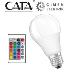 tp Buğz Cata Ct 4058 9W LED Ampul Rgb Kumandalı