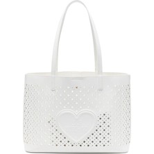Love Moschino Beyaz Kadın Tote Çanta JC4289PP0OKK0100