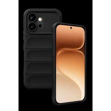 Nerm Huawei Honor 600 Optimum Silikon - Siyah