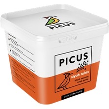 Picus 1 kg Siyah Tahin Sağlıklı Beslenme İçin Vitamin ve Mineral Zengini Menşei Türkiye