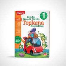 Dikkat Atölyesi Yayınları Highlights Zihinden Eğlenceli-Öğretici Toplama Etkinlikleri Kollektif 6-8 Yaş Grubu İçin