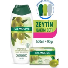 Palmolive Naturals Olive 500 Ml, Naturals Zeytin Özlü 90 gr Sabun + Seyahat Kiti Hediye