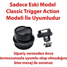 Universal Basmalı Sızdırmaz Classic Trigger Action Termoslar Ile Uyumlu Yedek Kapak