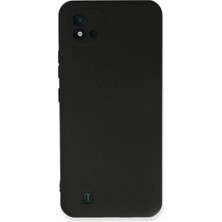 Nerm Realme C11 2021 Kılıf Nano Içi Kadife Silikon - Siyah