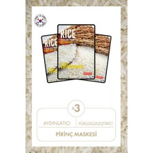 Dermal It's Real Super Gıda Maskesi Pirinç 25GR 3'lü Set
