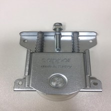 Cappor Pkm 80 Sürgülü Gardrop Tekeri Ray Kapak Teker 80 kg Taşıma Kapasitesi ile Fonksiyonel