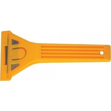 Eltos Metal Uçlu Cam ve Buz Kazıma Aparatı - Dayanıklı, Yerli Üretim, Kırmızı Renk, Ergonomik Tasarım