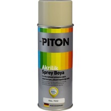 Akrilik Boya Ral 7032 Taş Gri 400 ml Sprey Boya Piton