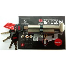 Kale Kilit 164 Cec M Tüpten Şifreli Mandal Topuzlu Silindir 68 mm Nikel Hırsızlığa Karşı Koruma