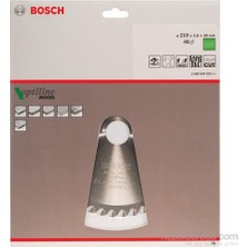 Bosch  - Optiline Serisi Ahşap İçin Daire Testere Bıçağı - 210 X 30 X 2,8 Mm, 48 Diş