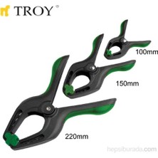 Troy Mandal Tipi İşkence Yüksek Karbon Çelik Yaylı 100 mm Profesyonel Kalite