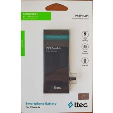 Ttec iPhone 6s Performans Batarya 2300MAH Yüksek Kapasite ile Apple Uyumlu Güvenilir Enerji