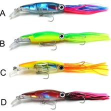 Captain 3450 Octopus Fringed 20CM Floating 36GR Kalamar Maketi