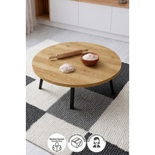 Bofigo Yemek Masası Katlanabilir Yer Sofrası Oyun Masası Aktivite Masası Etkinlik Masası 80 cm Beyrut Safir