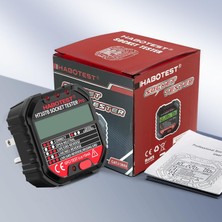 Habotest Soket Tester Priz Test Cihazı Analog Ekran ile Hızlı ve Kolay Kullanım