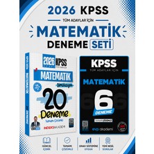 Anla Kazan Yayınları Indeks 2026 Kpss Matematik Deneme & Kpss Matematik 6 Deneme Evp Akademi Seti